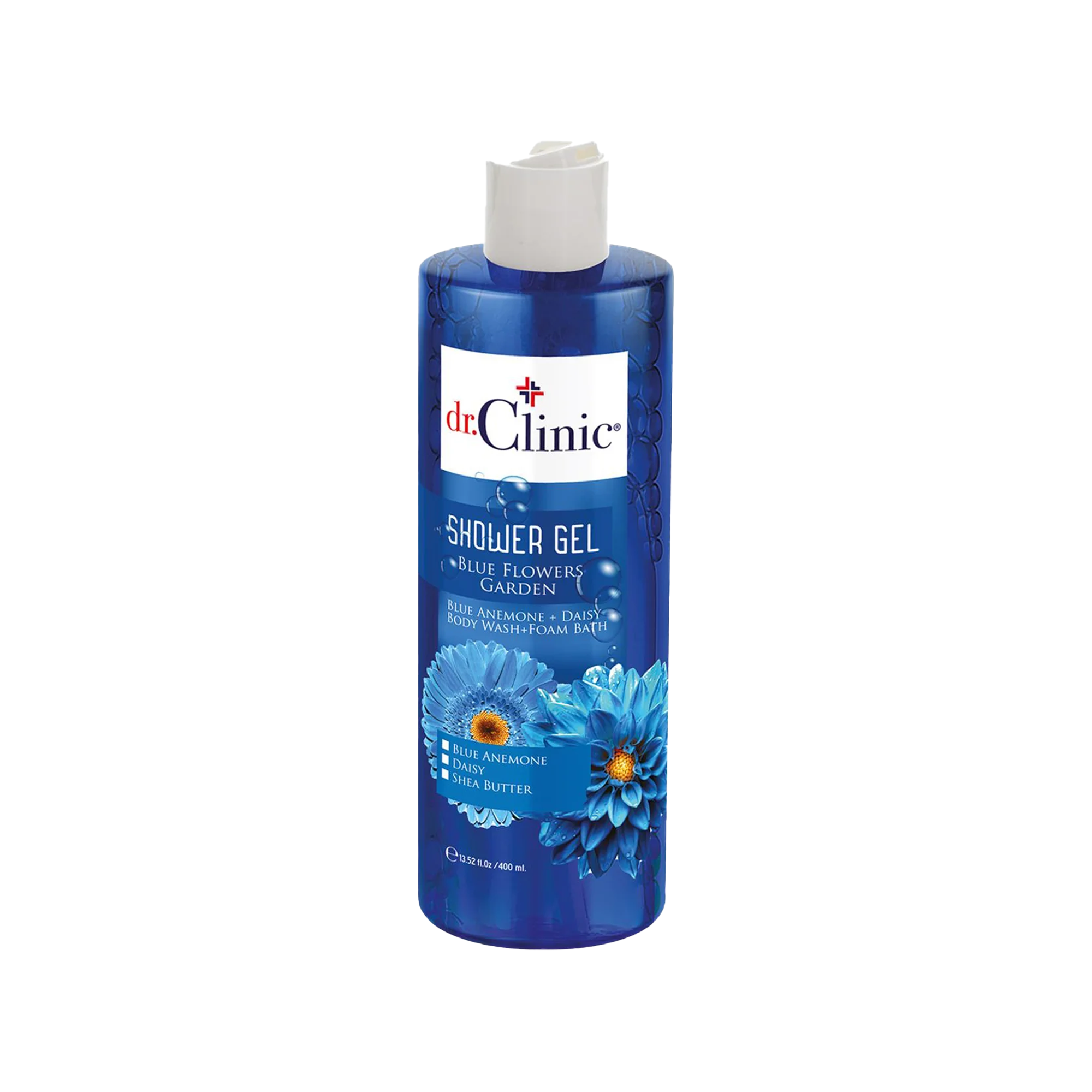Dr. Clinic Shower Gel – Blue Flowers Garden 400 ML