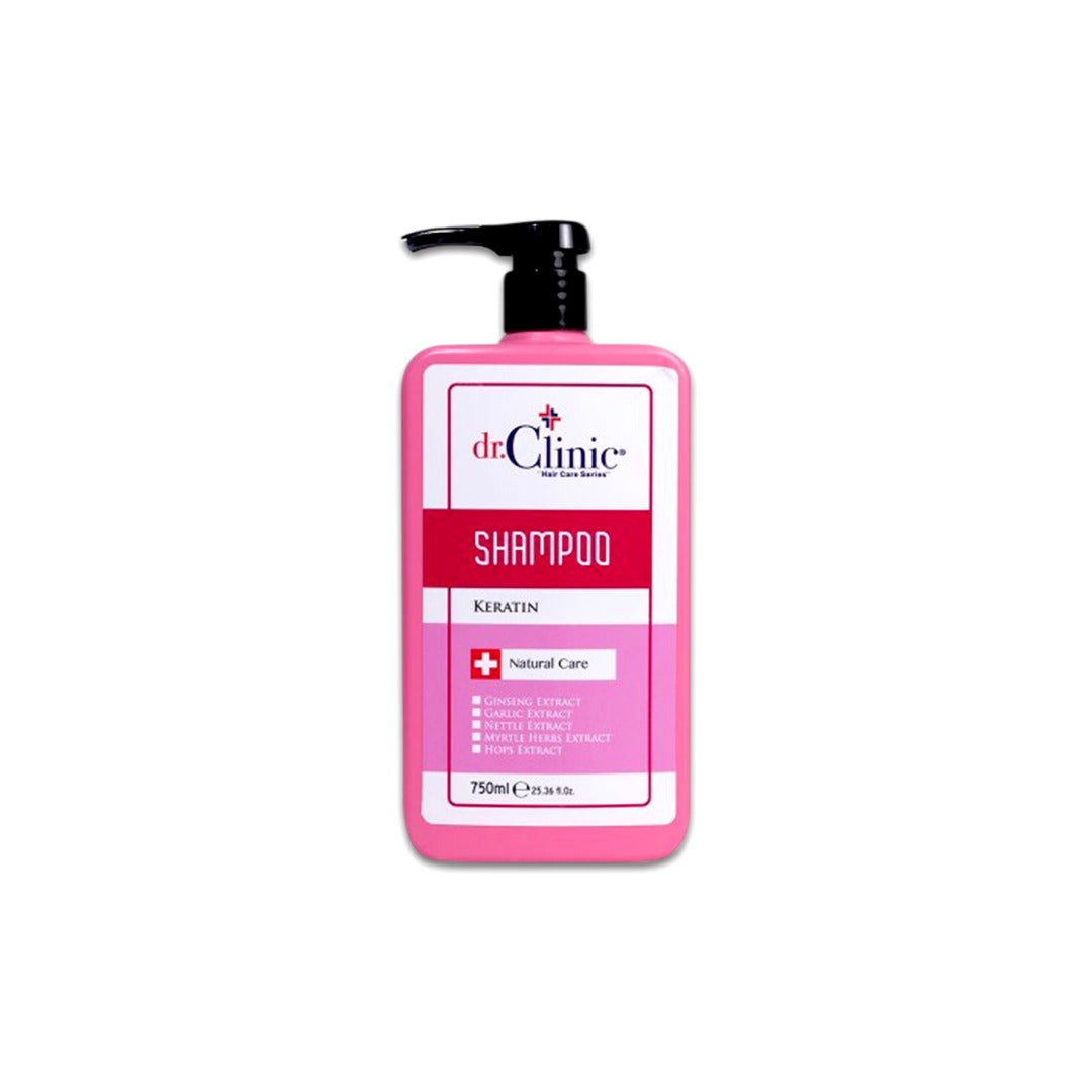 Dr. Clinic Keratin Pink Shampoo 700 ml- PiNK
