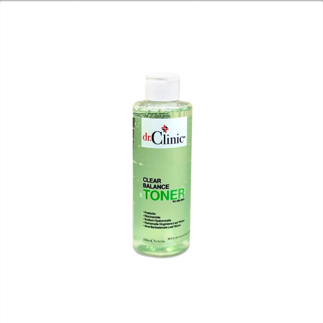 Dr. Clinic Clear Balance Toner  for Oily Skin  - 200 ML ( GREEN  )